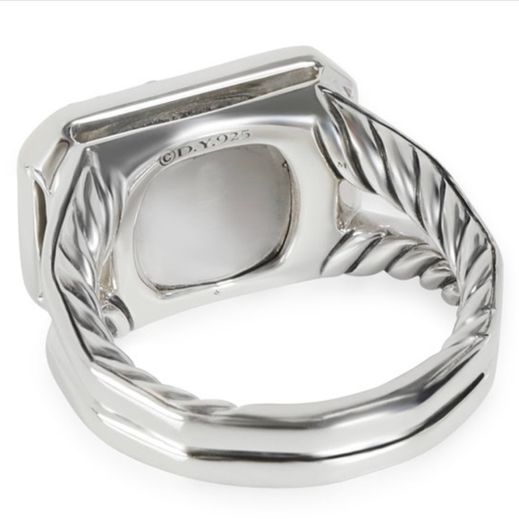 David Yurman Prasiolite statement ring - Picture 2 of 8